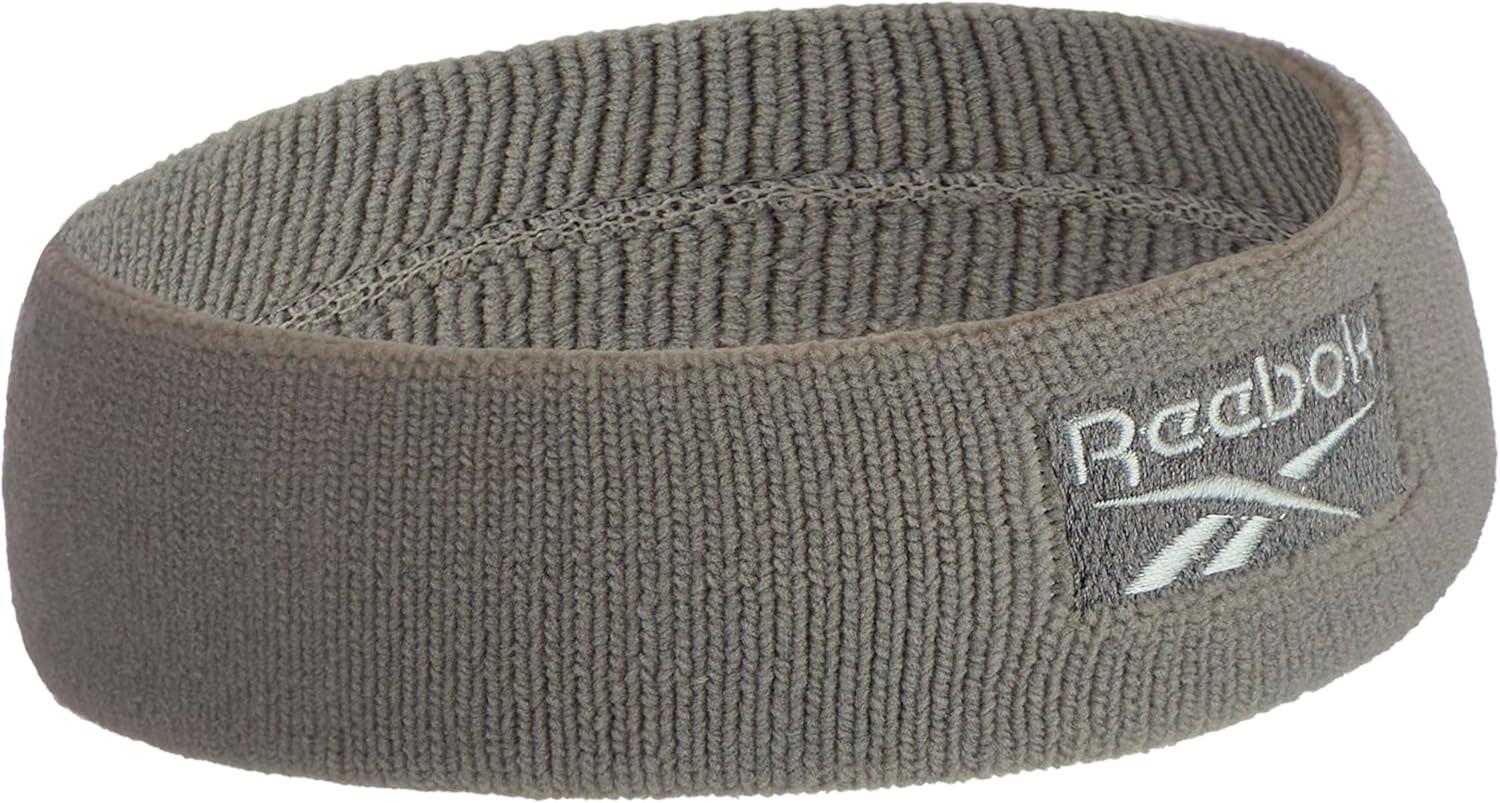 image:image1pc Unisex Athletic Sweatband 225in Thick Workout Headband wStay Dry Technology MoistureWicking FabricQuality Gym Hair Accessories for Active ComfortReebokgray