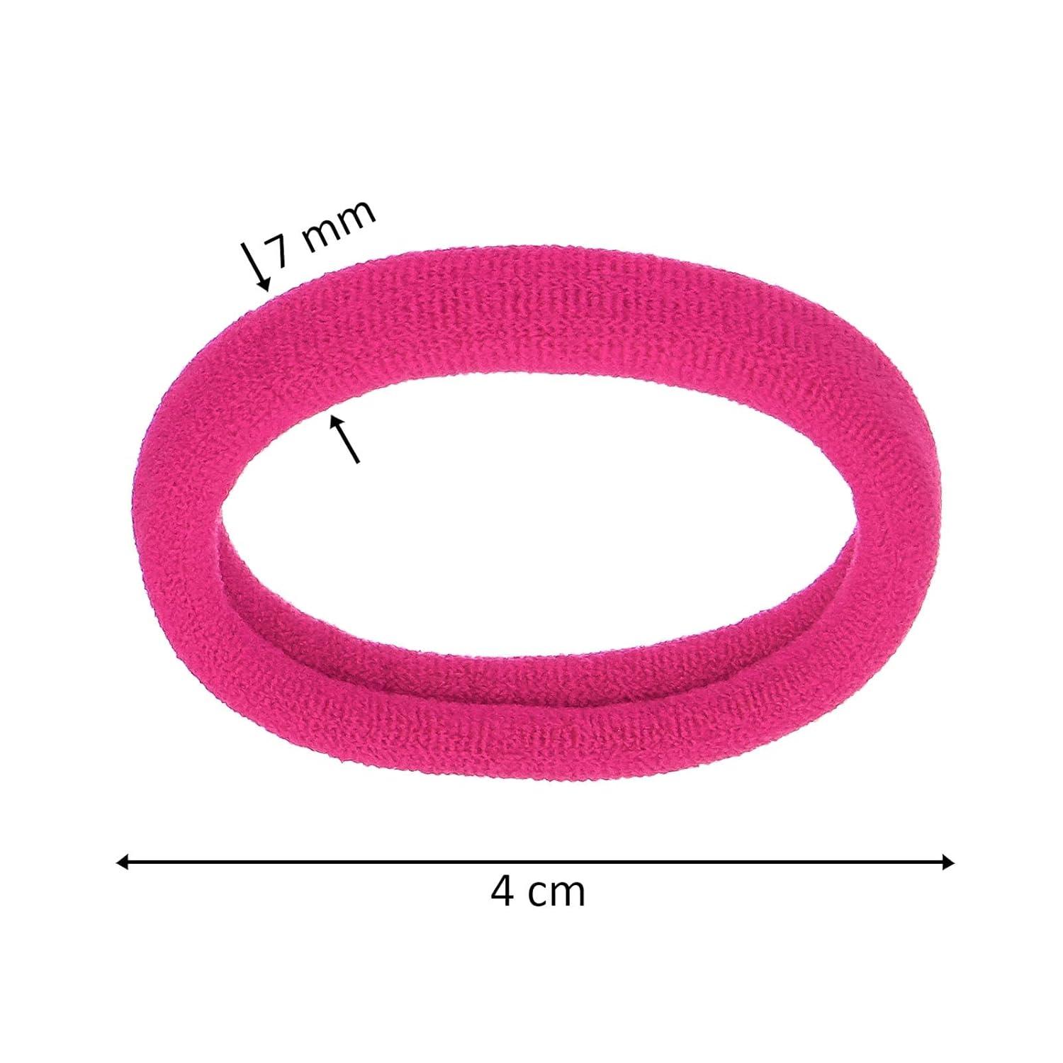 image:image60pc Seamless Hair Ties No Damage Ponytail Holders Value Pack Colorful Elastic Hair Rubber Bands No Damage Hair Ties for Everyday UseAssorted Colors