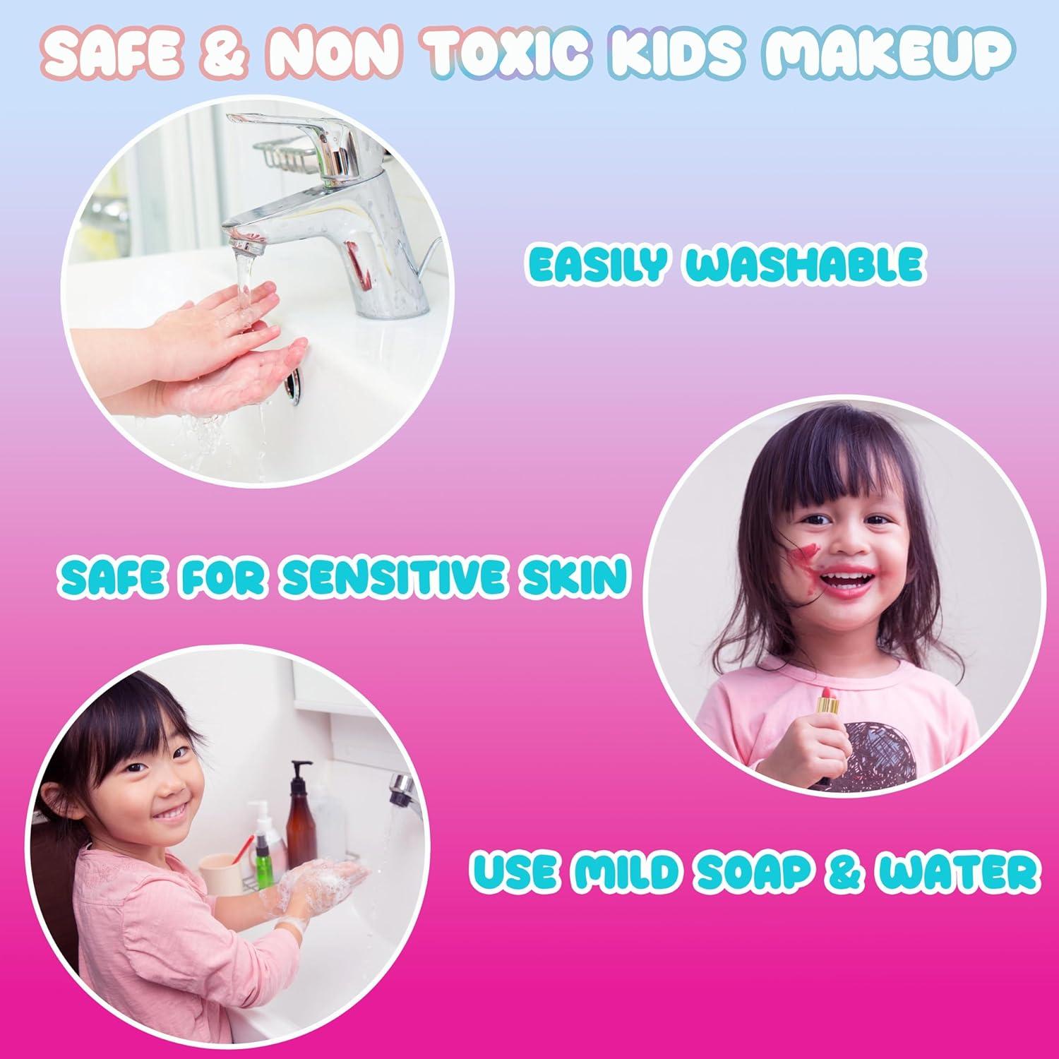 image:image7 Day Manicure Collection 84PC Press On Nail Set DayOfTheWeek Adhesive False Nails for Girls PARIS LOVE Collection Colorful Novelty Designs Stick On Nails For KidsPEACE