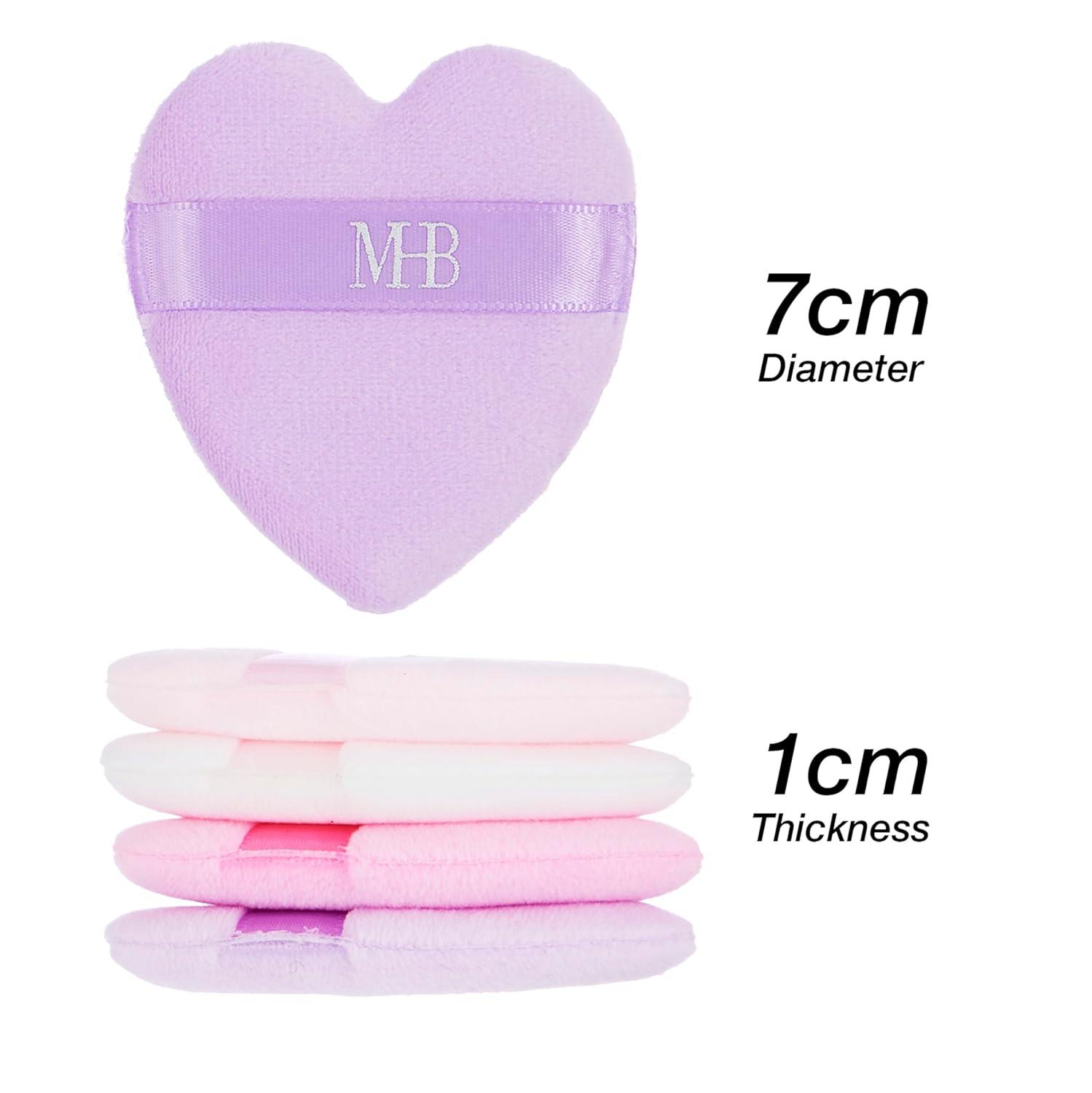 image:image8pc Beauty Buffs Set Heart Shaped Beauty Blenders Collection Flawless Finish Makeup Sponges To Blend amp Set Cosmetic Beauty Puff Makeup Applicators Professional Beauty ToolsHeart