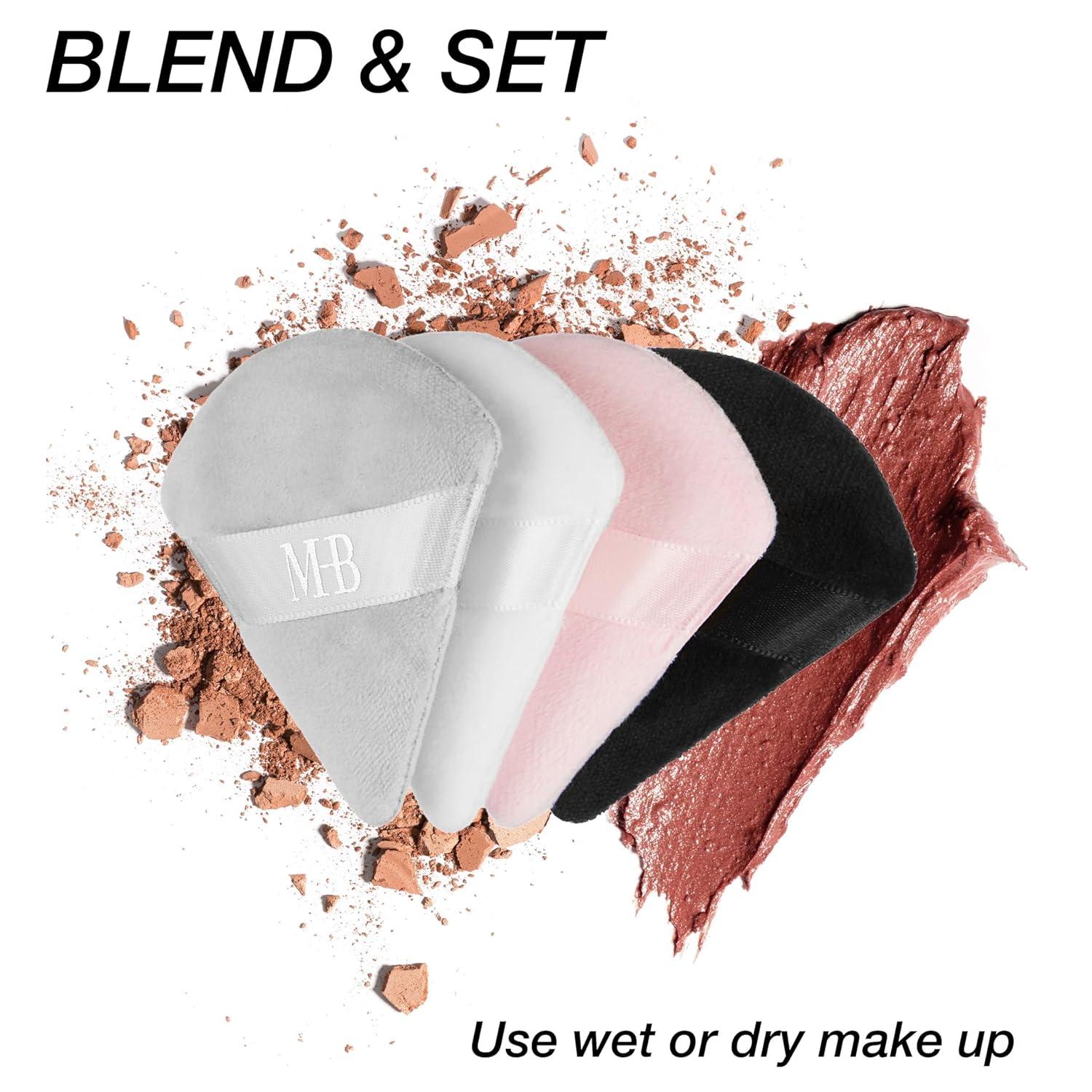 image:image8pc Beauty Buffs Set Heart Shaped Beauty Blenders Collection Flawless Finish Makeup Sponges To Blend amp Set Cosmetic Beauty Puff Makeup Applicators Professional Beauty ToolsTeardrop