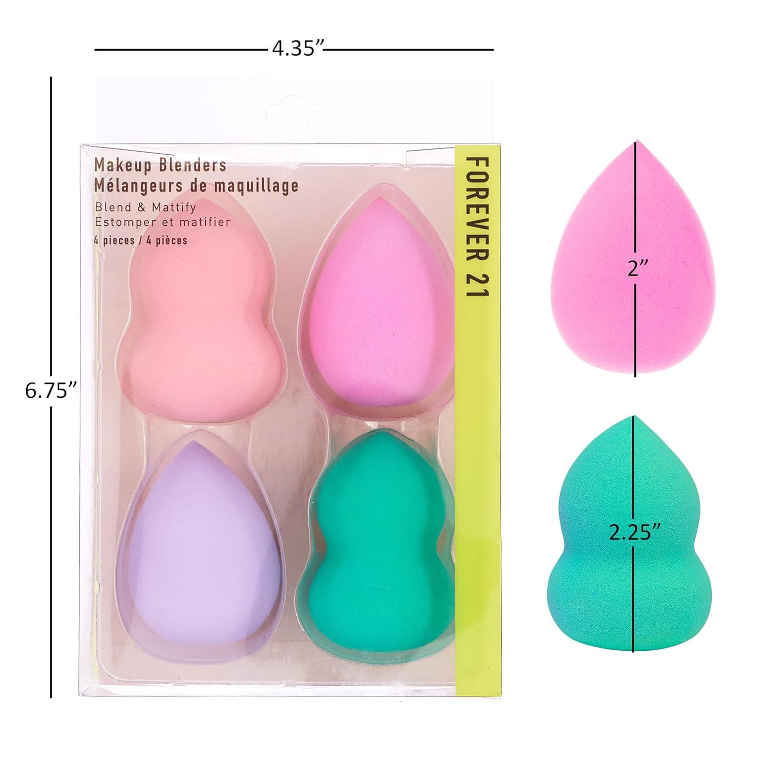 image:imageBeauty Blenders 4pc Makeup Sponge Set Teardrop amp PearShaped Makeup Blending Sponges For Foundation Blush Concealer Eyeshadow Contour amp Highlighter BRIGHTS