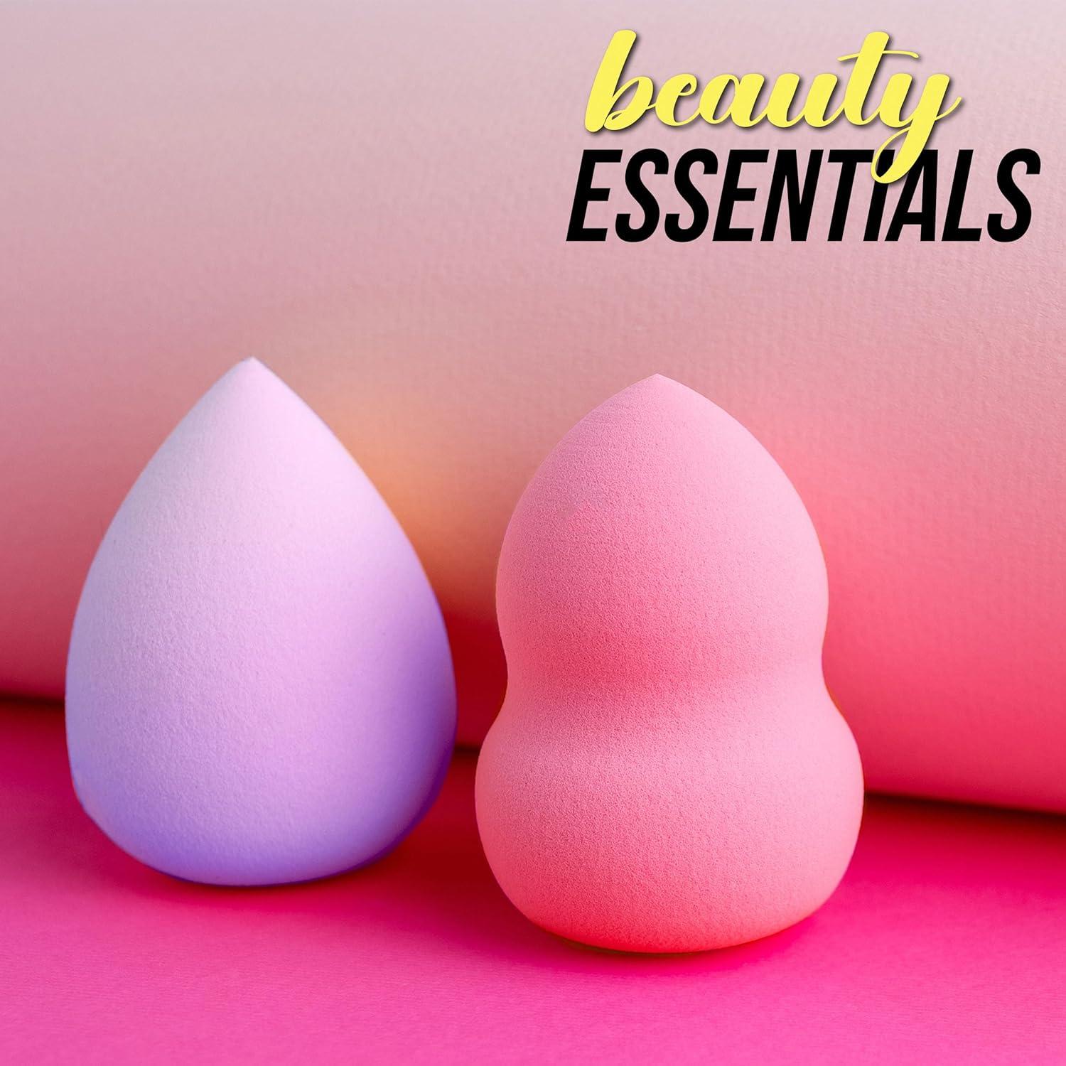 image:imageBeauty Blenders 4pc Makeup Sponge Set Teardrop amp PearShaped Makeup Blending Sponges For Foundation Blush Concealer Eyeshadow Contour amp Highlighter BRIGHTS