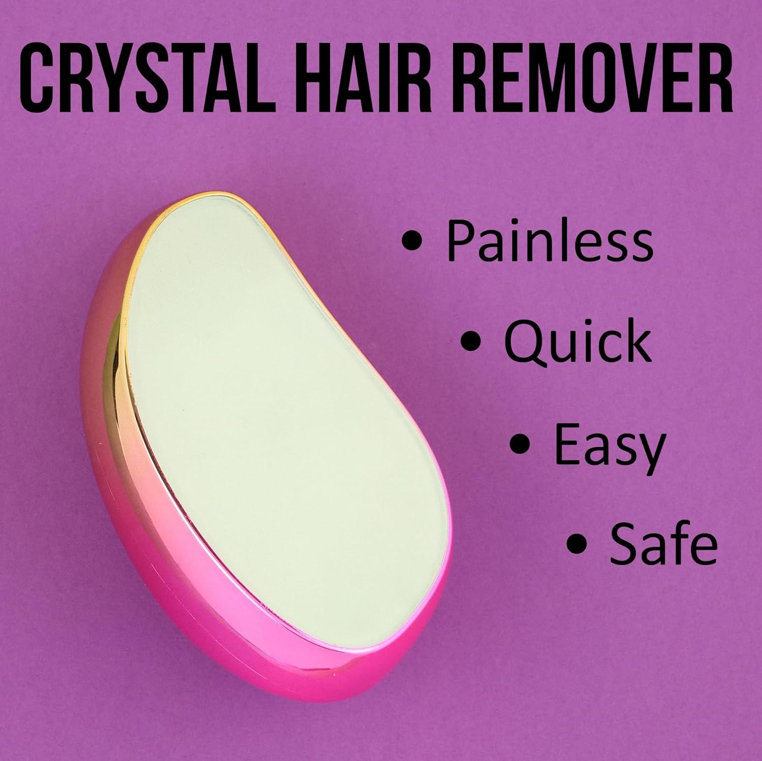 image:imageCrystal Hair Remover 1pc Crystal Hair Eraser Razorless Shaver Hair Removal Device PainFree Hair Removal amp Exfoliation Tool