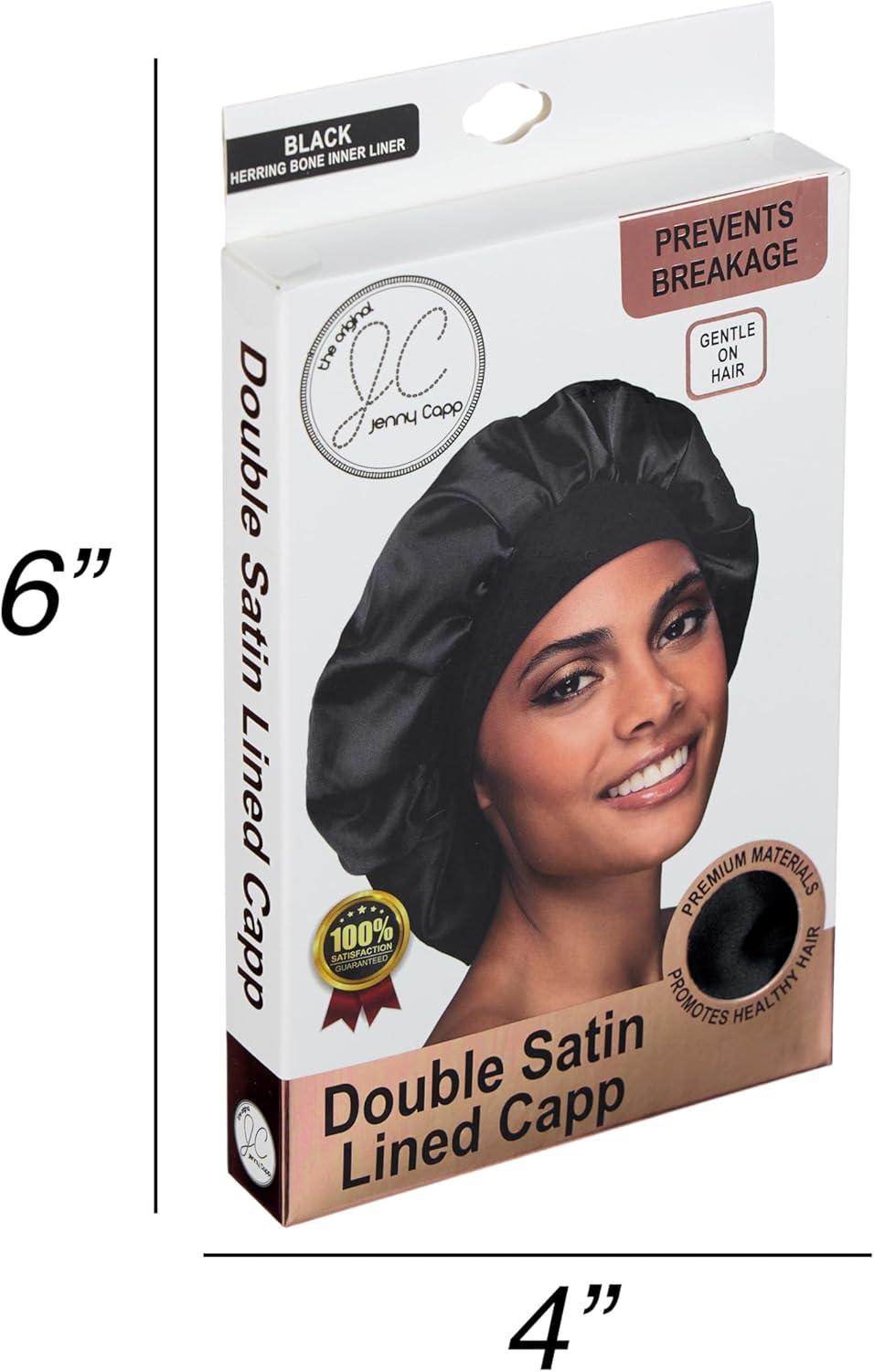 image:imageDouble Satin Lined CapBlack