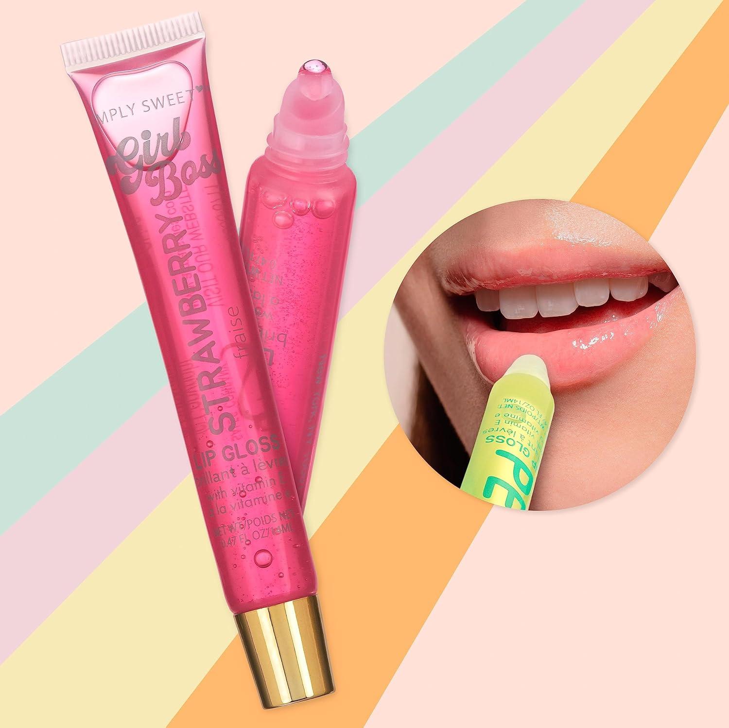 image:imageEXPRESSIONS 12pc Lip Oil Set Flavored Lip Oils Value Pack Hydrating Lip Oils wSqueeze Tube Application Moisturizing Lip Oil Collection for Everyday Lip Care and Lip Repair FRUITSVitamin E