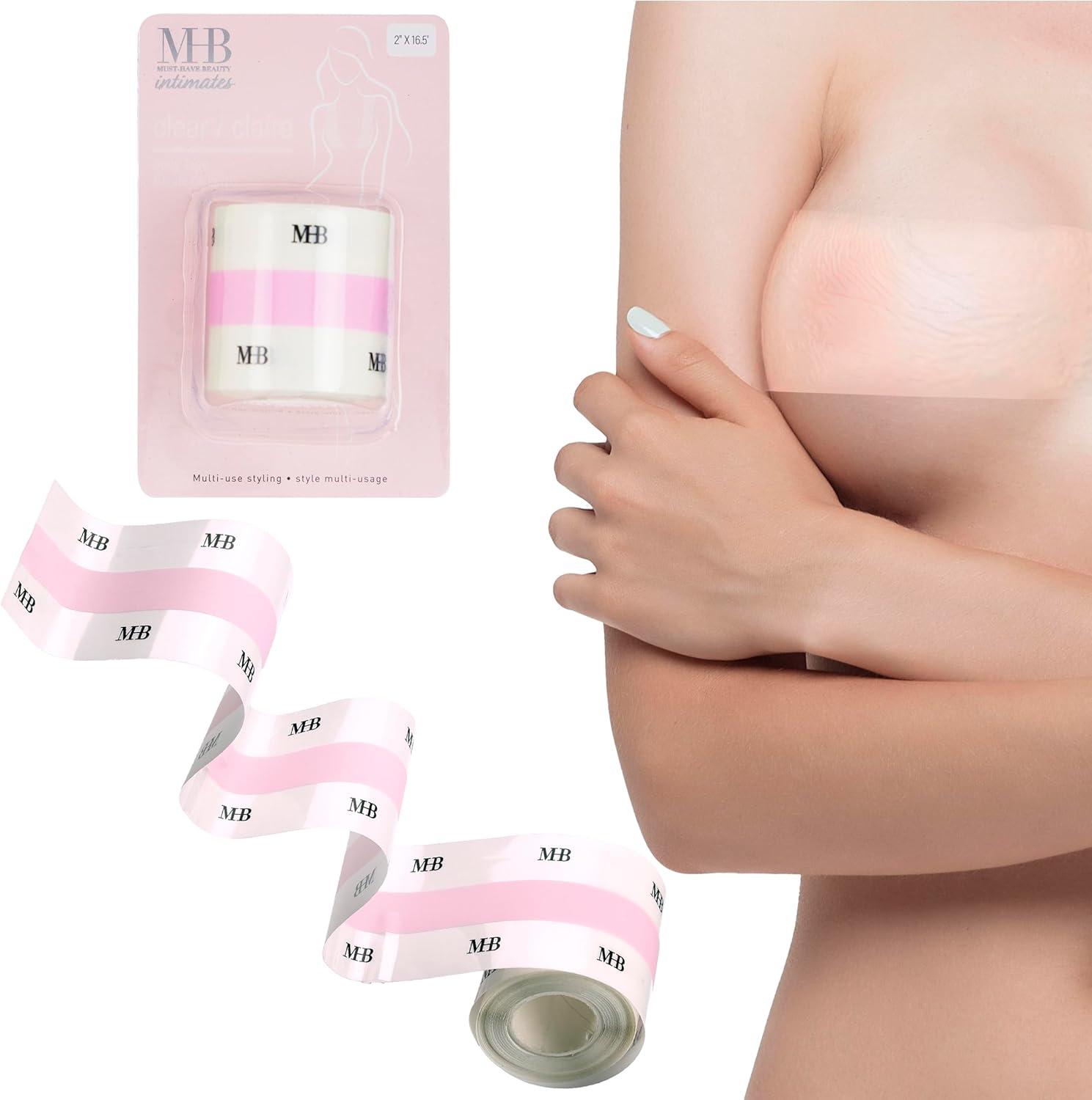 image:imageEXPRESSIONS 1pk Body Tape Comfortable Body Tape For Skin Face Lift Tape Body Tape For Breast amp Boobtape For Breast LiftClear