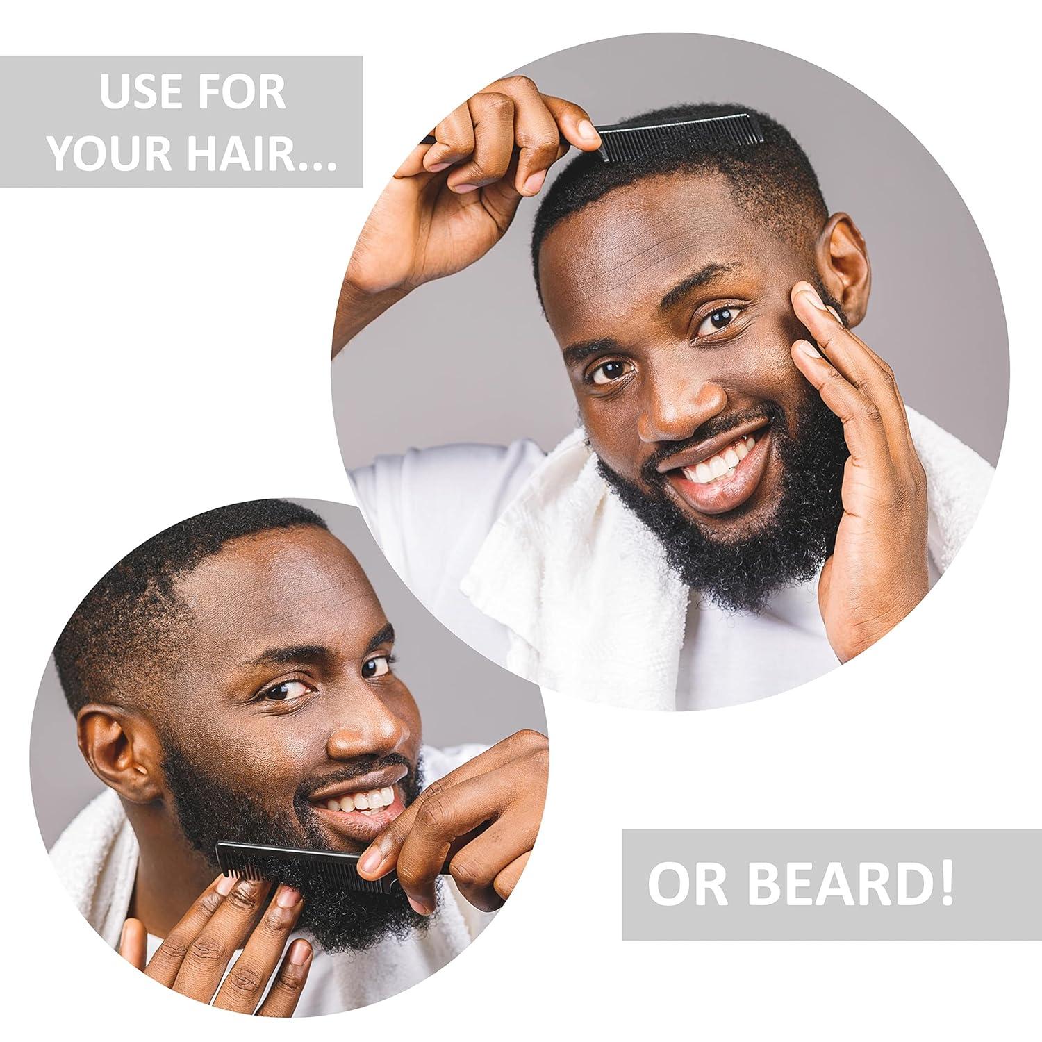 image:imageExpressions 12pc Styling Combs Hair Comb Set for All Hair Types Professional Barber Supplies Durable Material Gentle on Hair