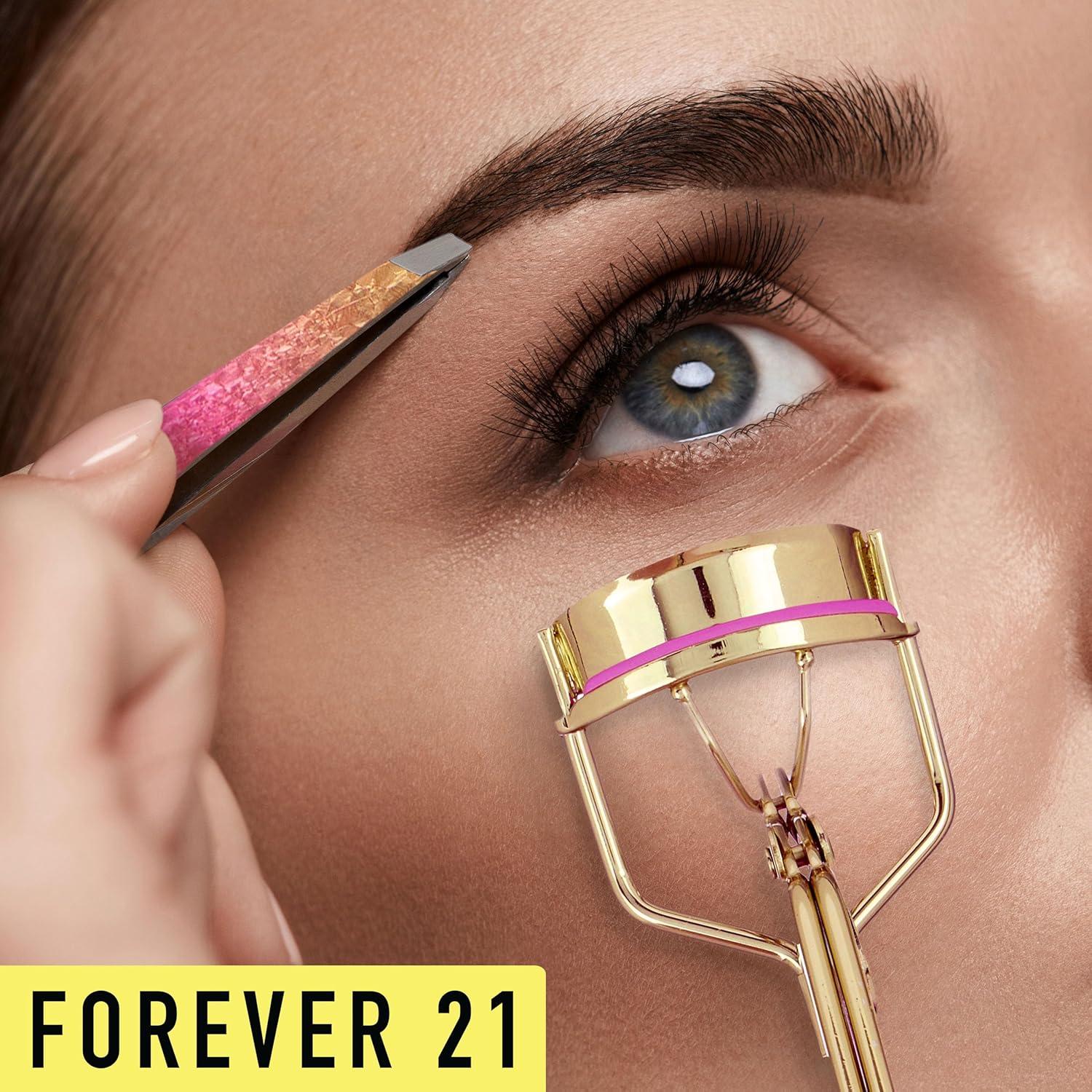 image:imageEyelash Curler amp Tweezer Set 2pc Lash Kit wPrecision Lash Curler amp Lash Tweezers for Eyelash Strips False Eyelash Applicator Tool Kit