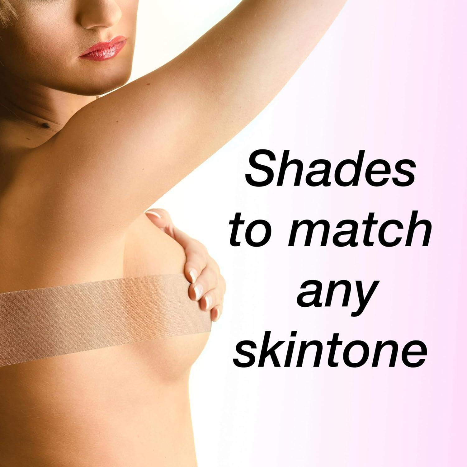 image:imageForever 21 1pk Body Tape Comfortable Skin Easy Application Breast Fabric Face Lift Fashion Dresses Nipple Cover Invisible Bra SupportBEIGE