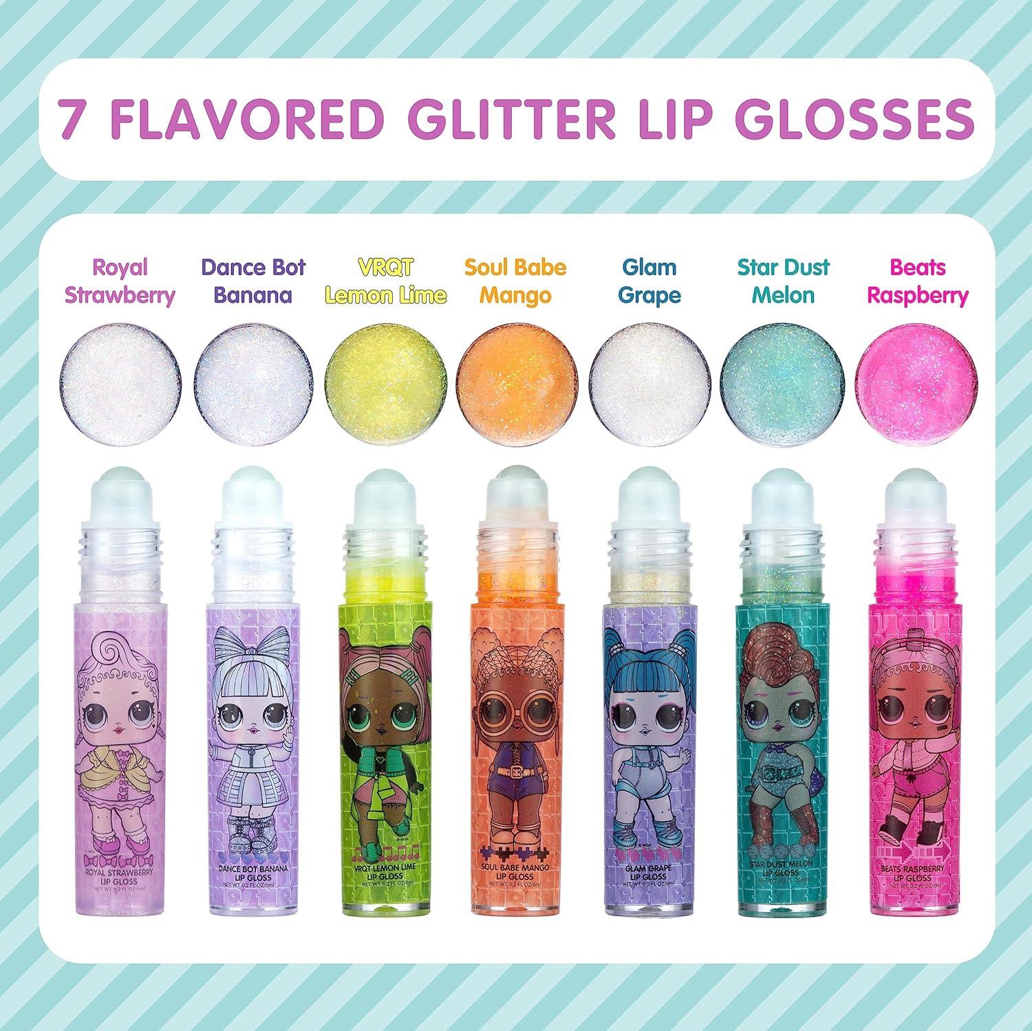 image:imageLOL Surprise Party Favors 7PC Lip Gloss Canister with Bonus Stickers Party favor