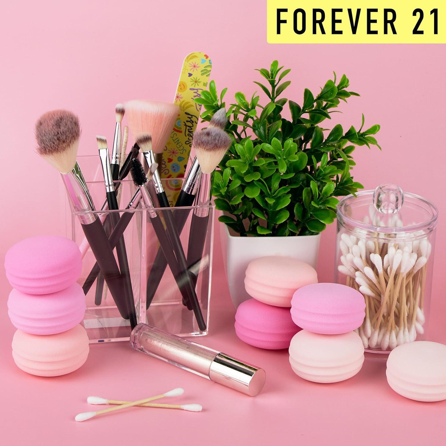 image:imageMacaroon Beauty Sponge Set 8pc Makeup Applicators For Blending amp Mattifying Pink Macaron Beauty Blender Makeup Sponge Collection