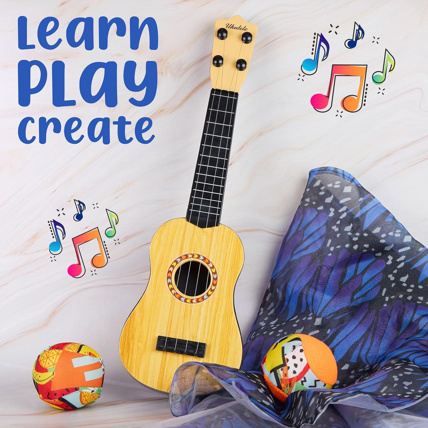 image:imageMy First Ukulele 16 Beginner Musical Instrument Toy Child Activity Children Learning Education Starter Guitar Gift