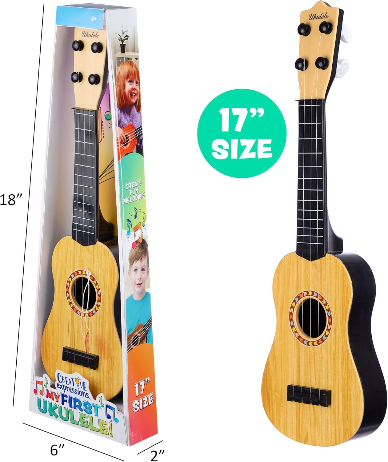 image:imageMy First Ukulele 16 Beginner Musical Instrument Toy Child Activity Children Learning Education Starter Guitar Gift