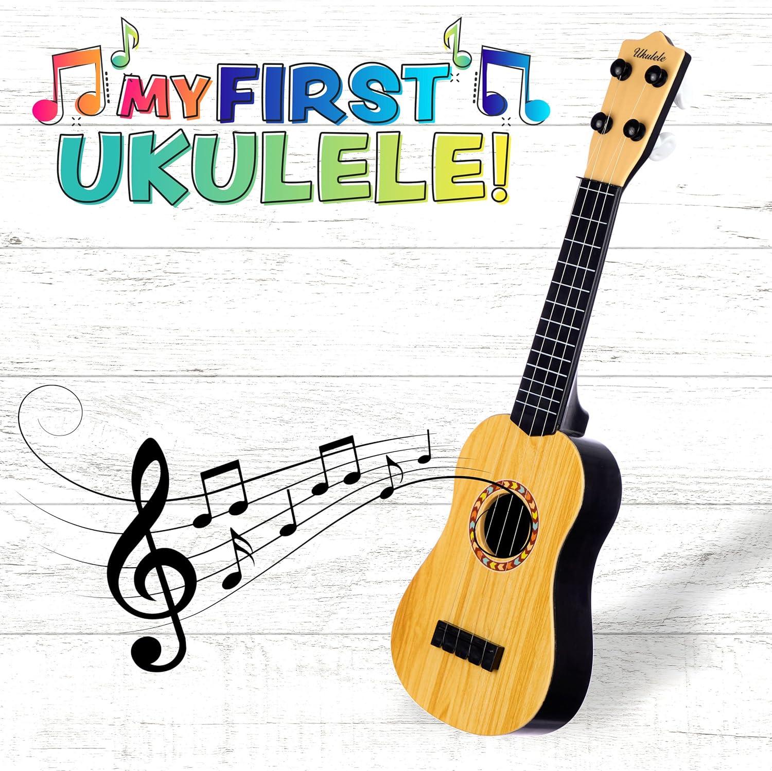 image:imageMy First Ukulele 16 Beginner Musical Instrument Toy Child Activity Children Learning Education Starter Guitar Gift