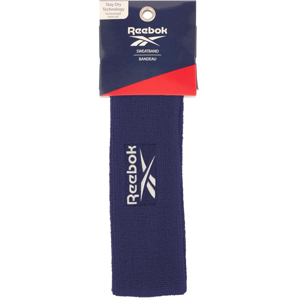 image:image1pc Unisex Athletic Sweatband 225in Thick Workout Headband wStay Dry Technology MoistureWicking FabricQuality Gym Hair Accessories for Active ComfortReebokblue