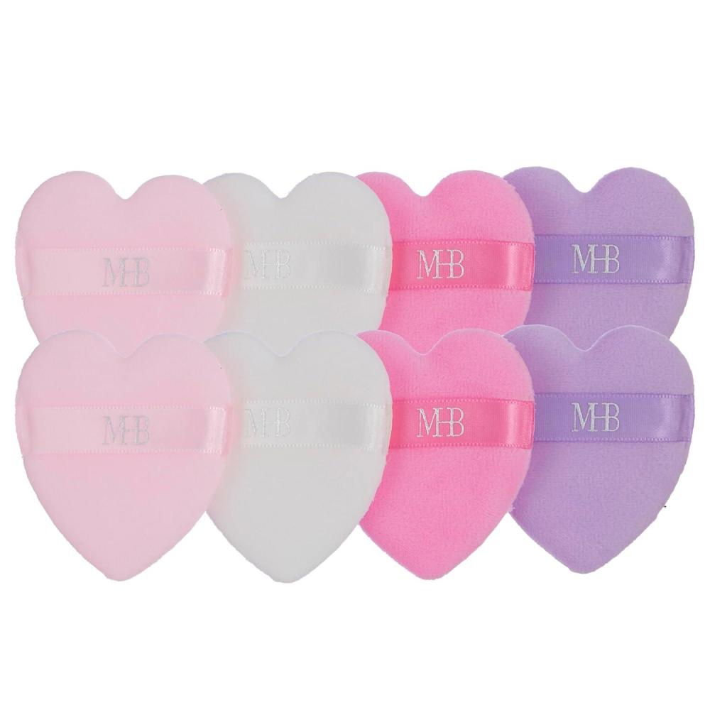 image:image8pc Beauty Buffs Set Heart Shaped Beauty Blenders Collection Flawless Finish Makeup Sponges To Blend amp Set Cosmetic Beauty Puff Makeup Applicators Professional Beauty ToolsHeart