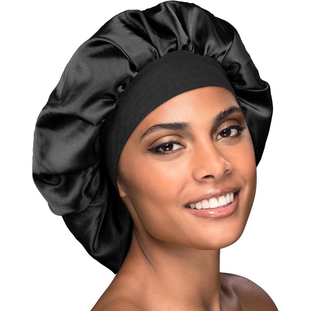 image:imageDouble Satin Lined CapBlack