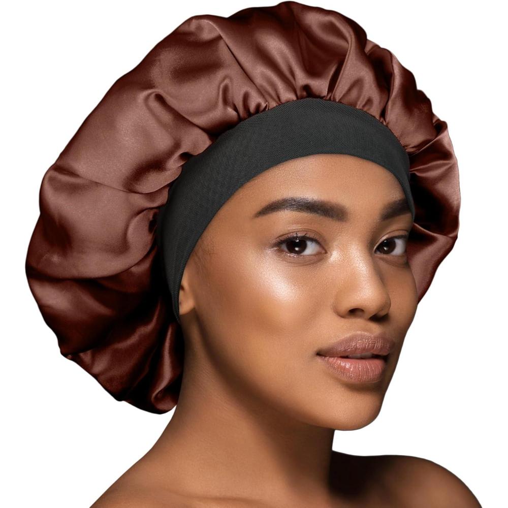 image:imageDouble Satin Lined CapBrown