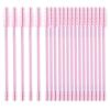 image:image20pc Dual Sided Spoolies Set  Pink Brow Brush amp Eyelash Spoolies for Versatile Grooming Eyelash And Eyebrow Brush Value Pack
