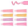 image:imageEXPRESSIONS 8pc Lip Gloss Set  Flavored Squeeze Tube Lip Glosses Value Pack Daisy Lip Gloss in Assorted Fruity Flavors
