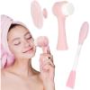 image:imageExpressions 3pc Facial Cleansing amp Exfoliating Set  Complete Face Cleanser Collection