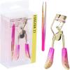 image:imageEyelash Curler amp Tweezer Set  2pc Lash Kit wPrecision Lash Curler amp Lash Tweezers for Eyelash Strips  False Eyelash Applicator Tool Kit