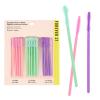 image:imageMascara Wands  25pc Lash Spoolies Disposable Mascara Wands wMultiShaped Wand Heads for Applying amp Separating Lashes