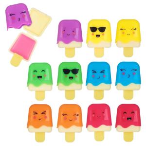 12pc Pucker Pop Novelty Lip Gloss Set – Girls Cosmetics Mini Popsicle Lip Gloss Collection, Lip Gloss for Kids, Safe, Non Toxic Kids Makeup Set