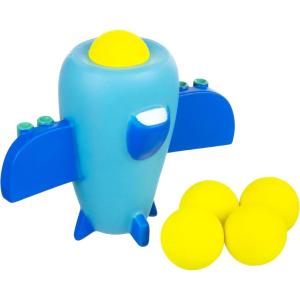 1pc Foam Ball Popper Toy – Squeeze & Launch Unicorn Toy w/ Foam Balls Included – Animal Ball Shooting Squishy Toy, Toddler Toys(AIRPLANE)