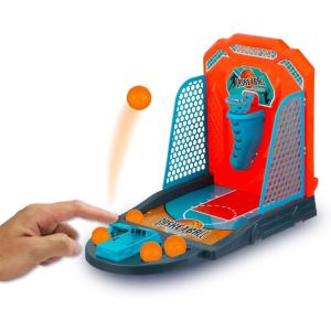 EXPRESSIONS Tabletop Basketball Game – Mini Basketball Game for Travel & Desktop Toys Collection | Desk Games for Work, Table Top Office Basketball Hoop(Basketball)