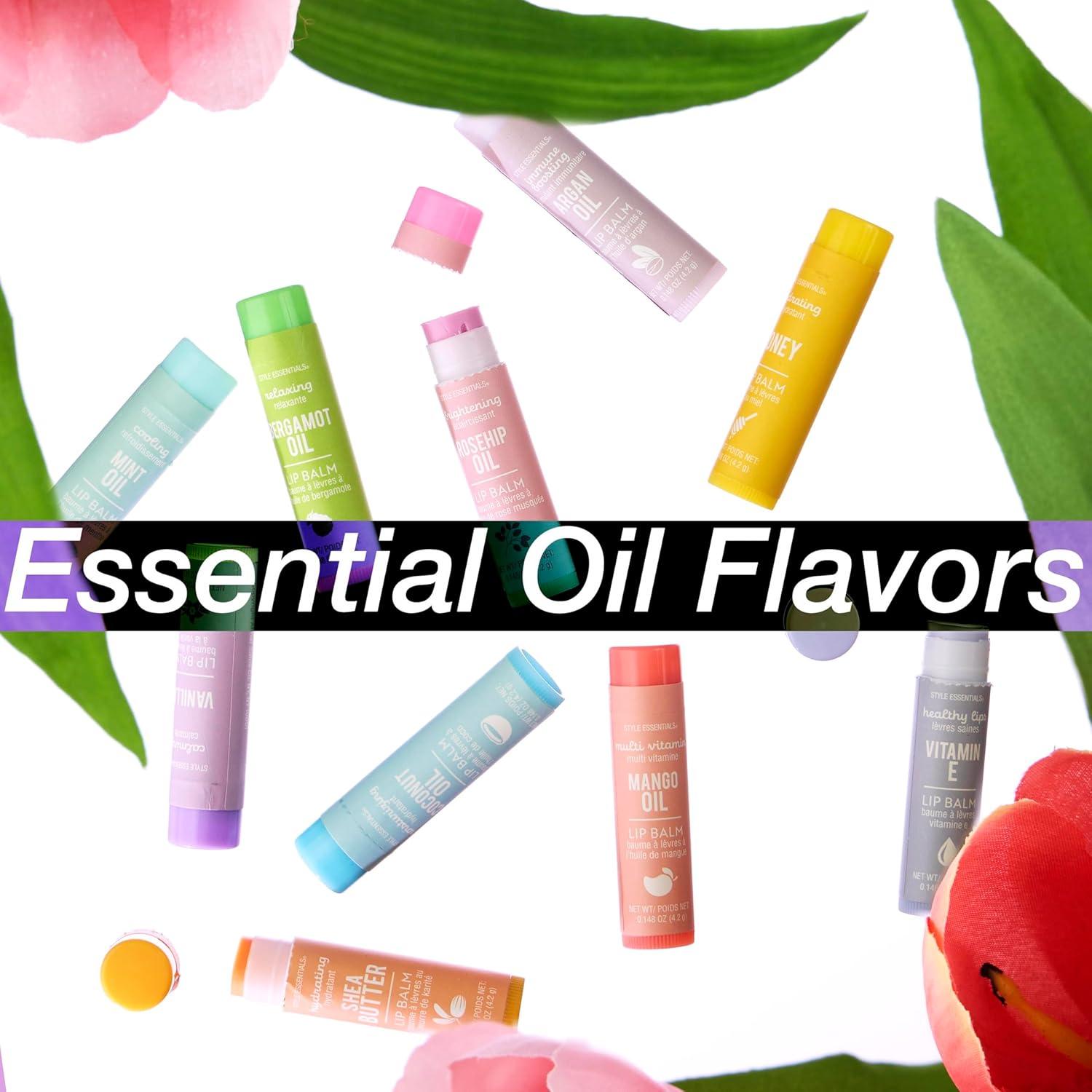 image:image10pc Lip Balm Collection Hydrating Lip Balms Infused Enriched Lip Balm SetEssential Oils