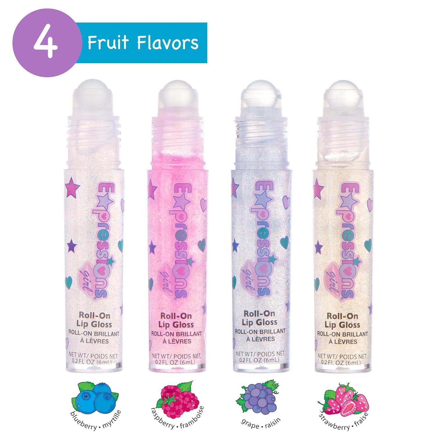 image:image12pc Lip Gloss Necklace Fruit Flavored Lip Gloss Set Value Pack Teen Girls Party Favors Non Toxic Lip Gloss Necklaces For Girls