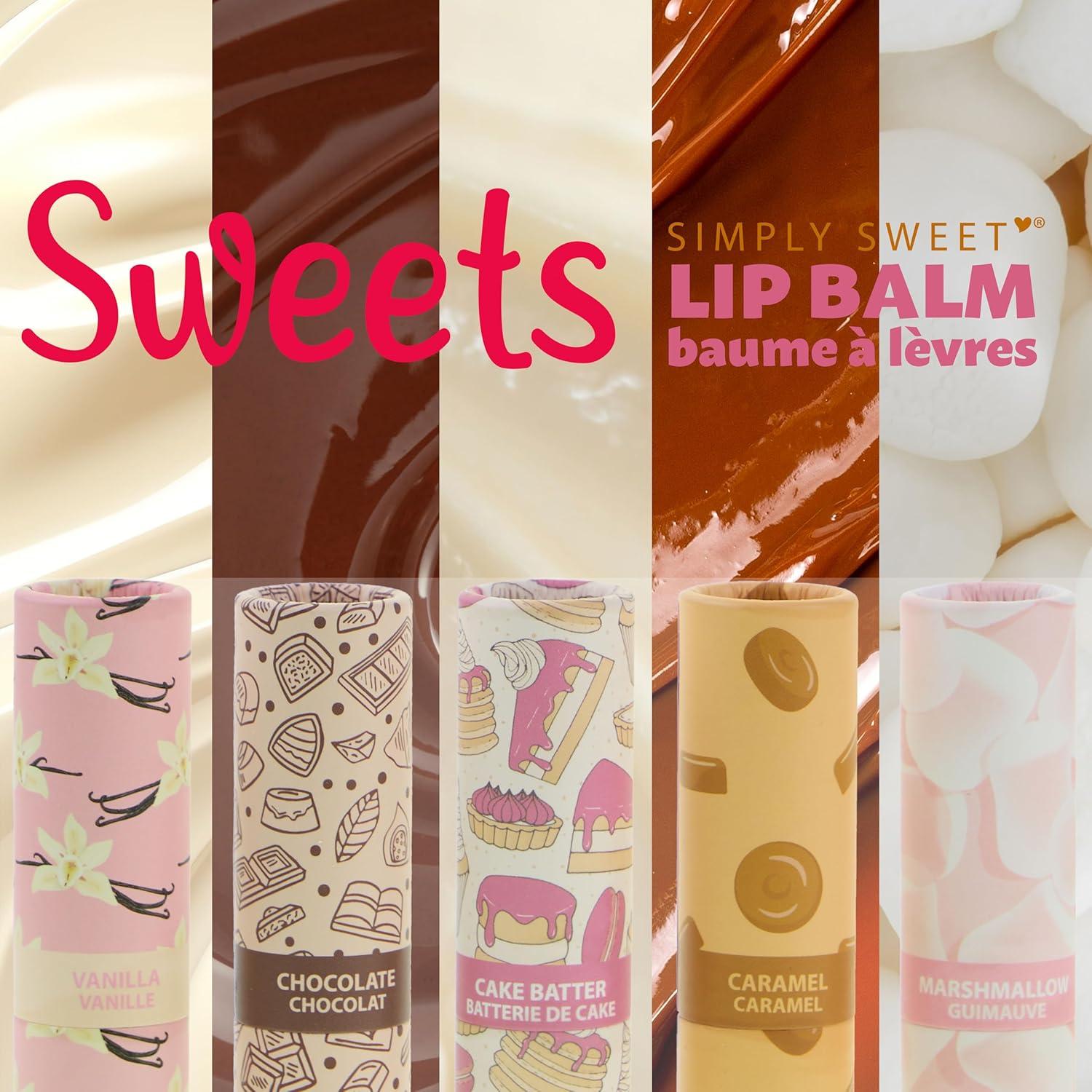 image:image5pc Sweets Lip Balm Set Nourishing amp Soothing Retractable Lip Balms Fun Flavored Tinted Lip Balms with TwistUp Design