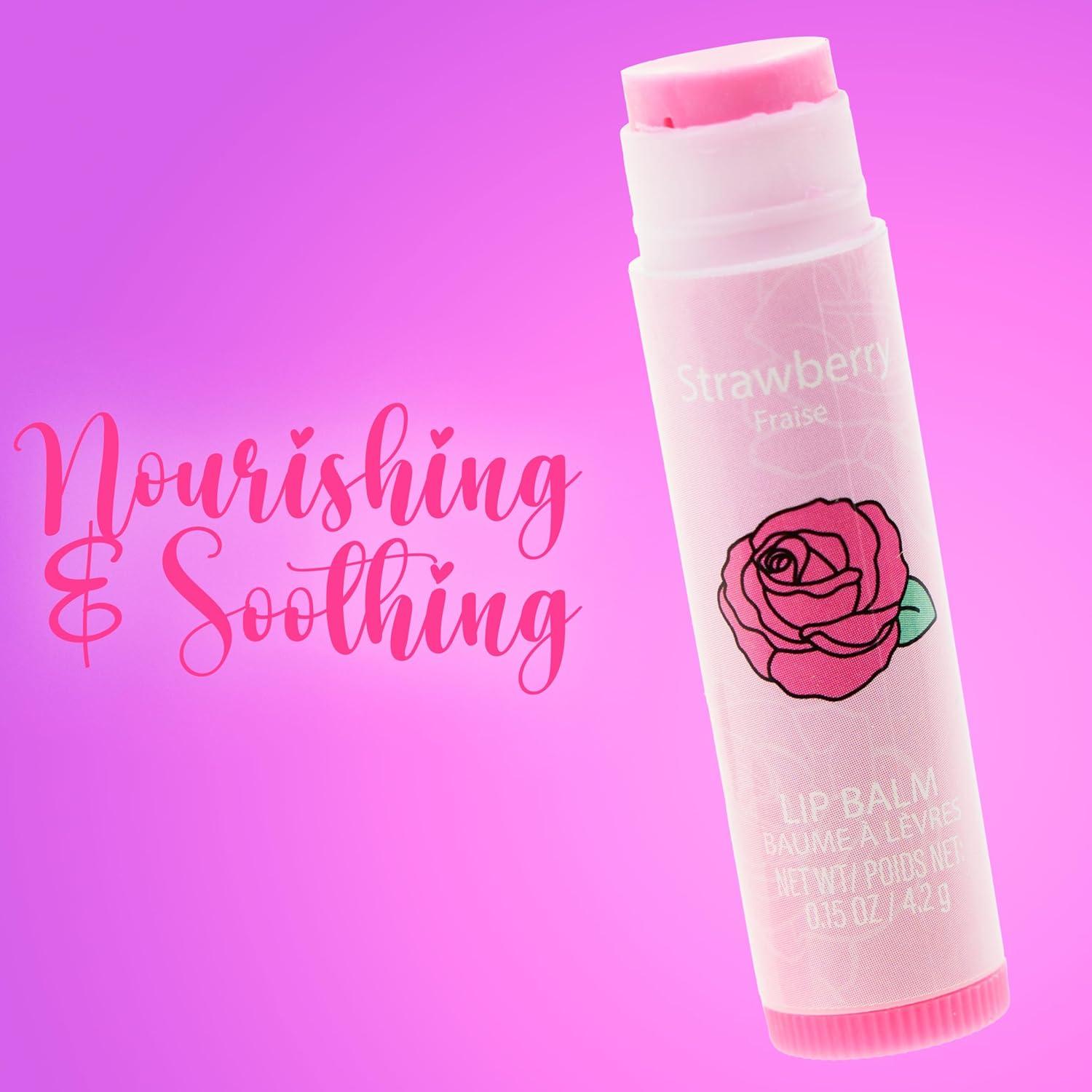 image:image8pc Flavored Lip Balm Set Retractable Simply Sweet Lip Balms Fun Fruity Flavors Hydrating Lip Care for Kids