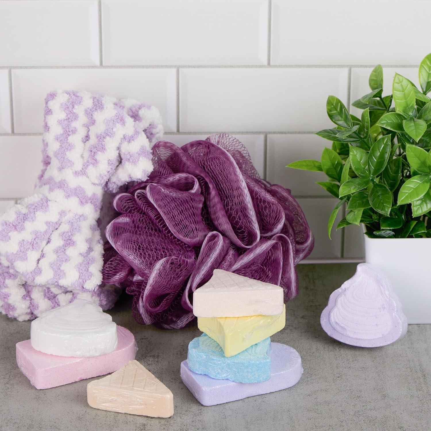 image:image8pc Ice Cream Bath Treats Bath Bomb Collection Scented Gift Set Non Toxic Spa Gifts for Girls Aromatherapy Bath Bombs for Girls Kids Bath Accessories