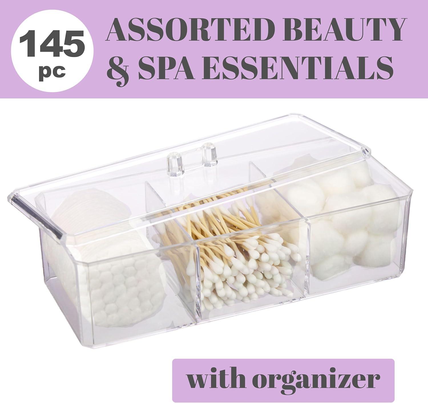 image:imageBeauty Essentials Kit Includes Beauty Blenders Makeup Sponges amp Lip Applicators wOrganizer Assorted Cosmetic Applicator Set Professional Beauty Tools