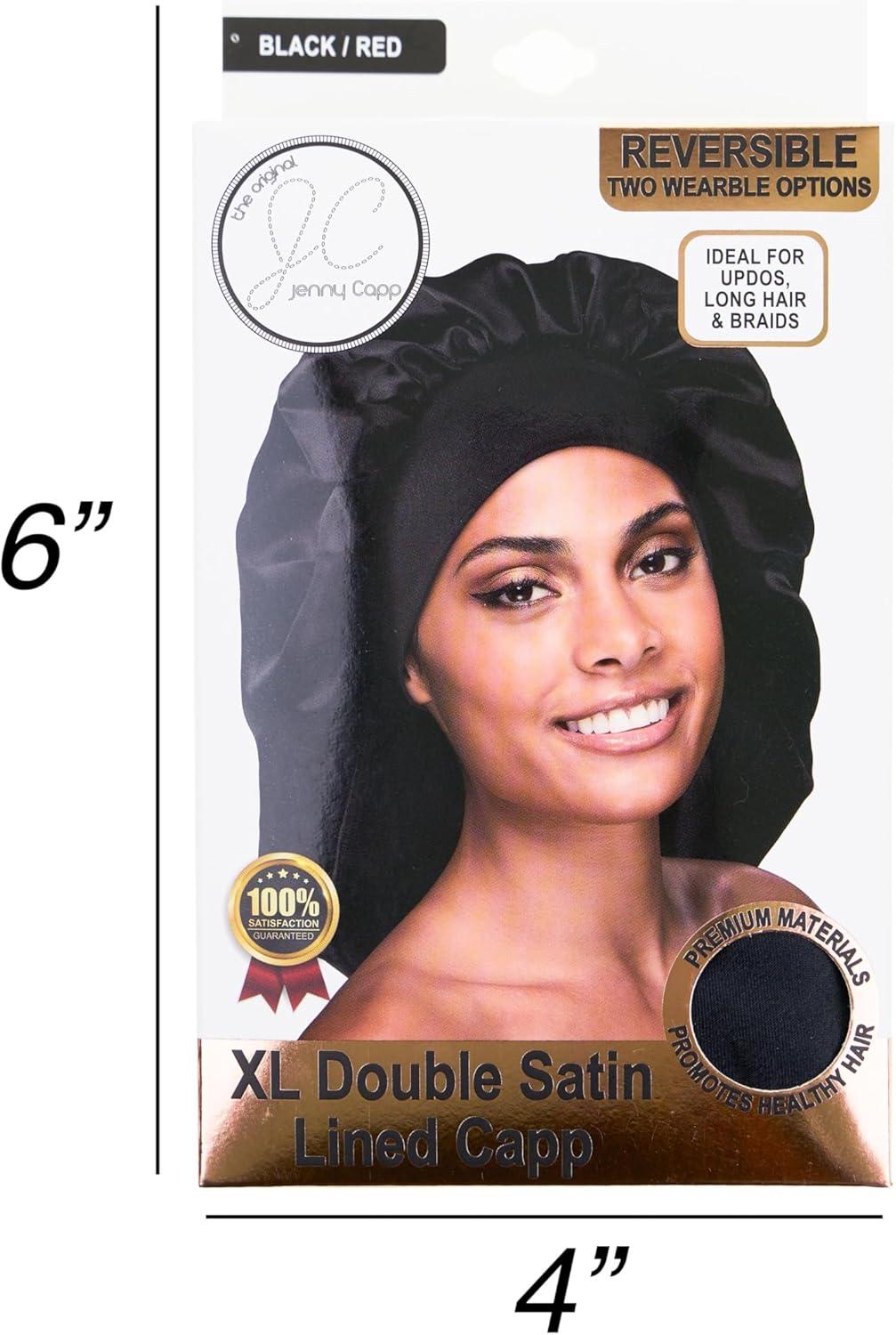 image:imageExtra Large Double Satin Lined CapBlack