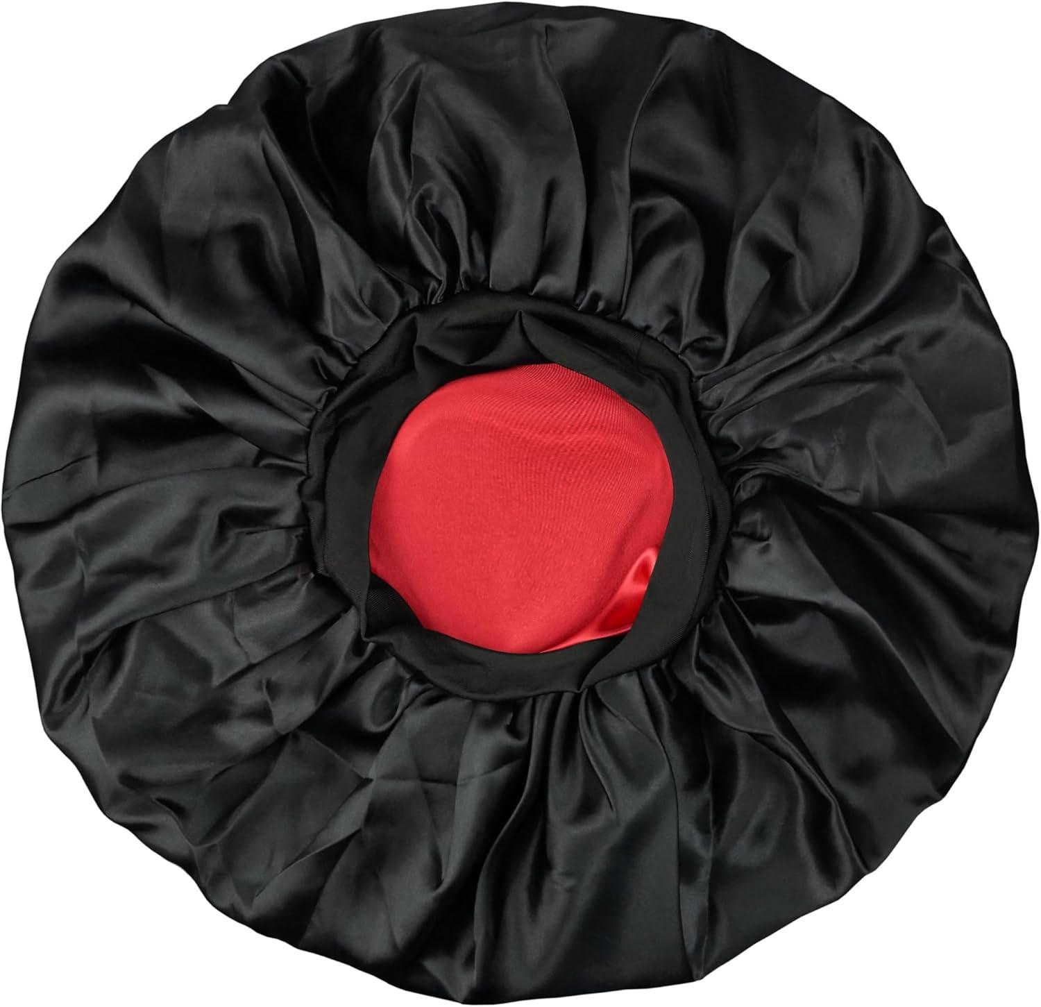 image:imageExtra Large Double Satin Lined CapBlack