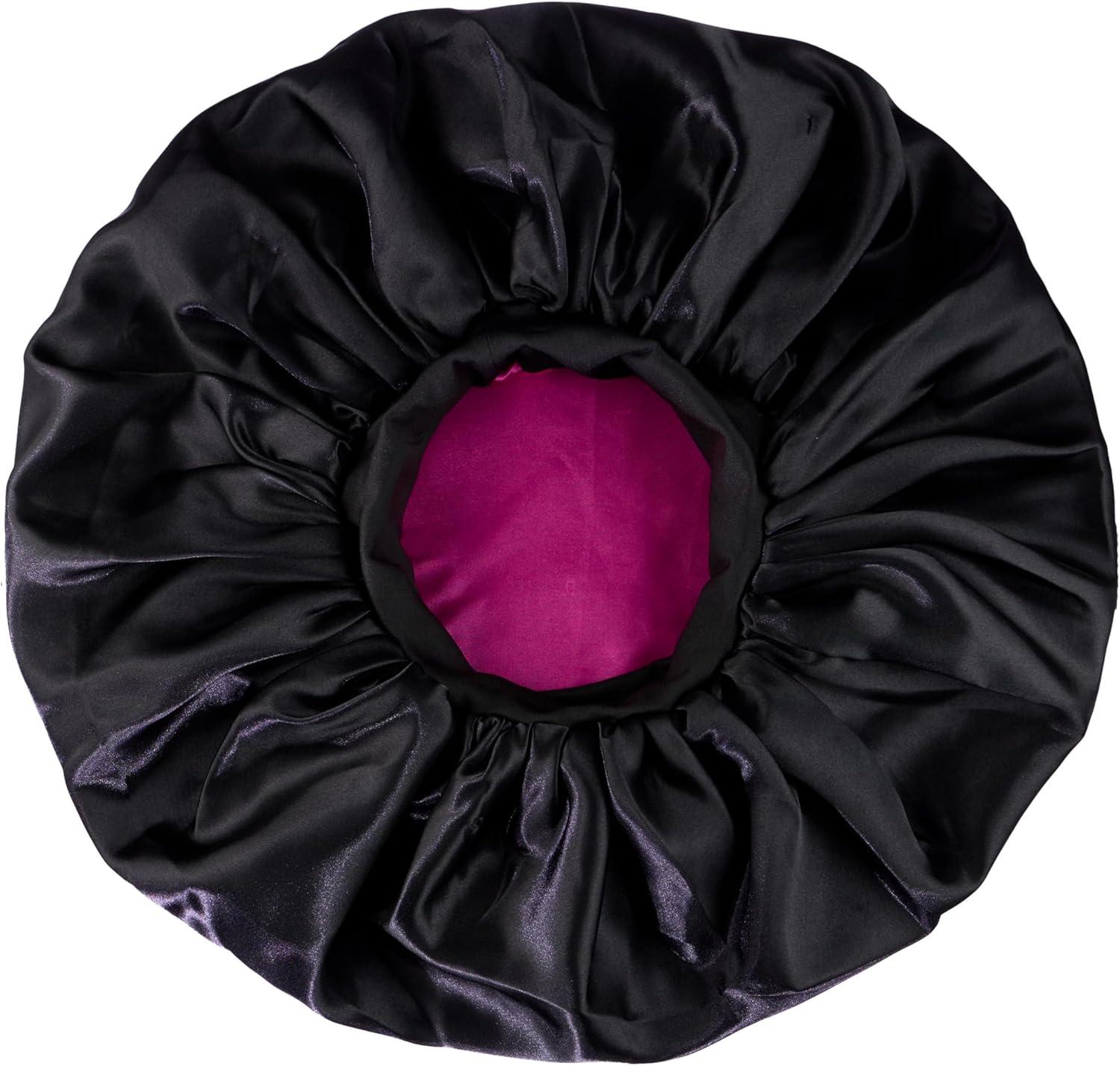 image:imageExtra Large Double Satin Lined CapFuchsia