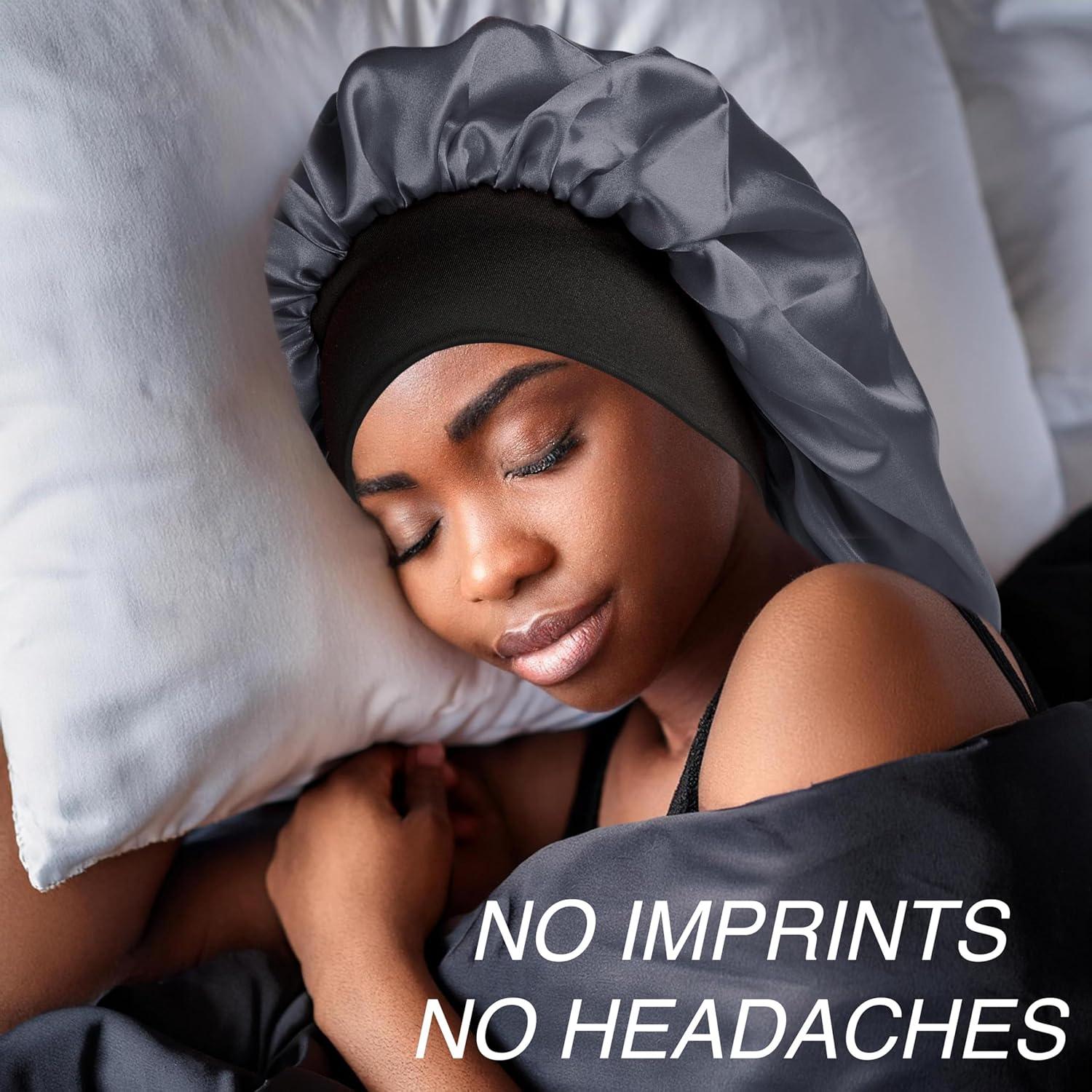 image:imageExtra Large Double Satin Lined CapGrey