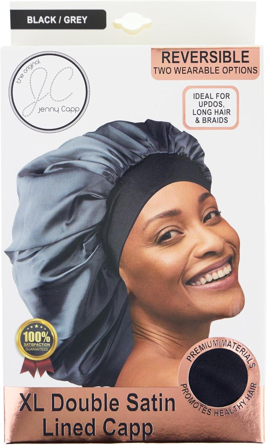image:imageExtra Large Double Satin Lined CapGrey