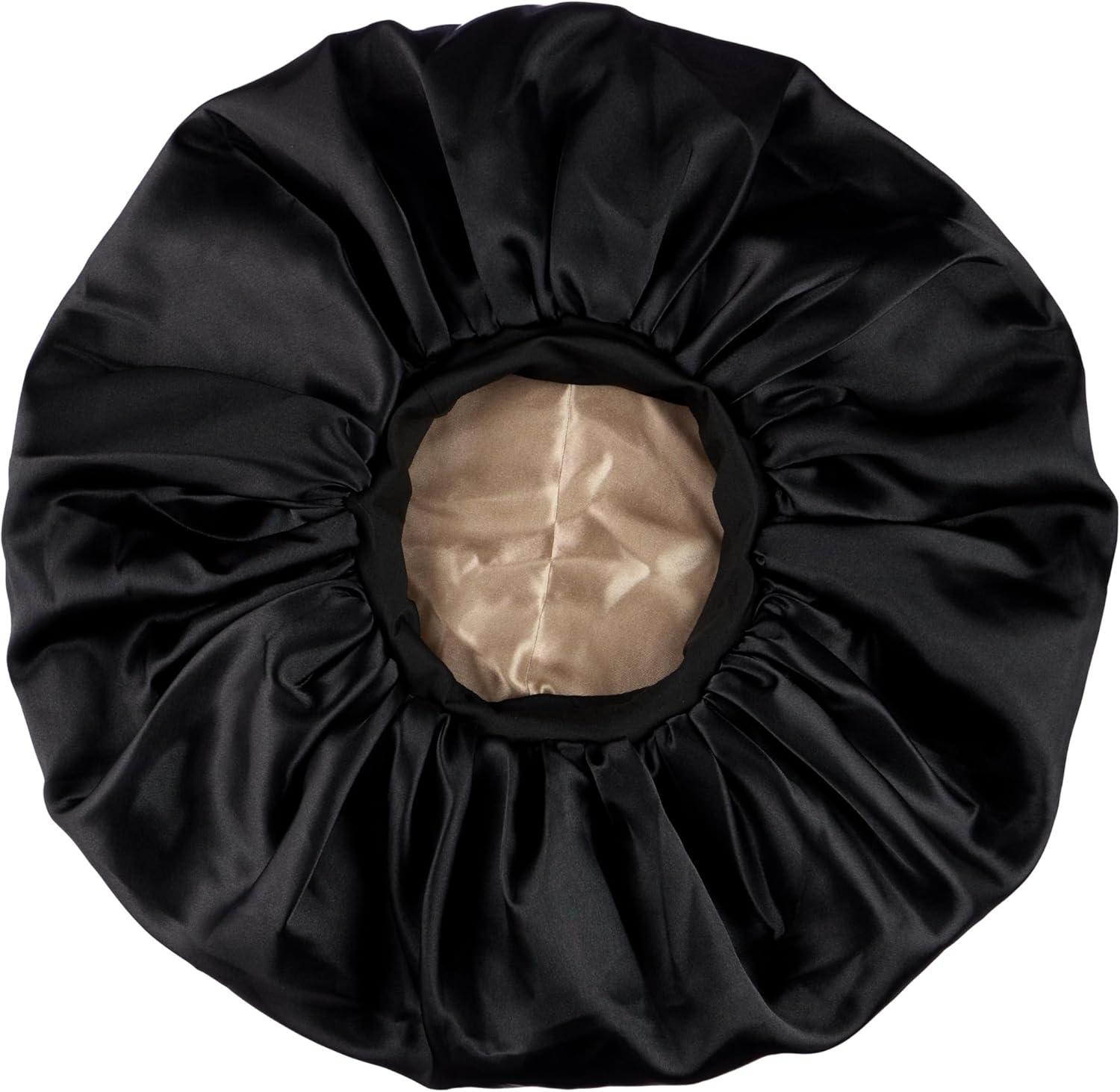 image:imageExtra Large Double Satin Lined CapIvory