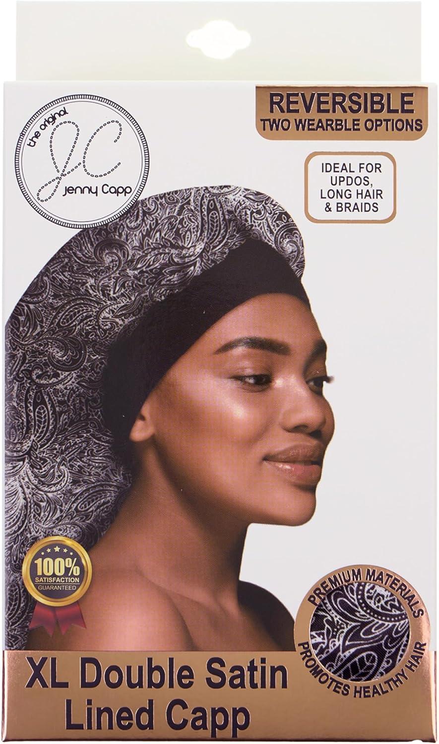 image:imageExtra Long Satin Sleep Cap Paisley