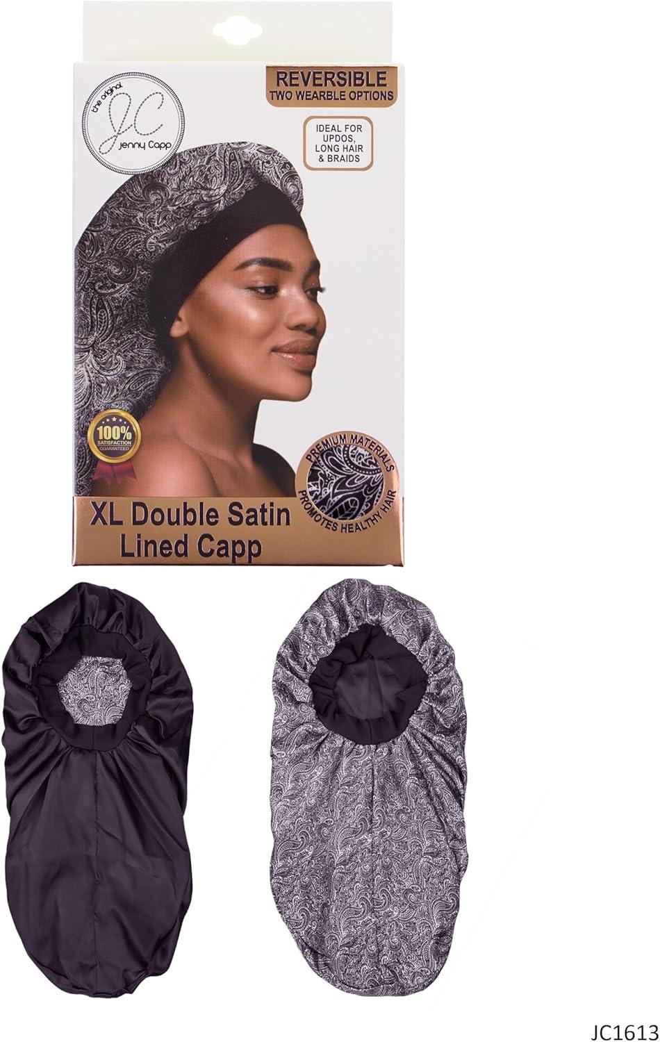 image:imageExtra Long Satin Sleep Cap Paisley