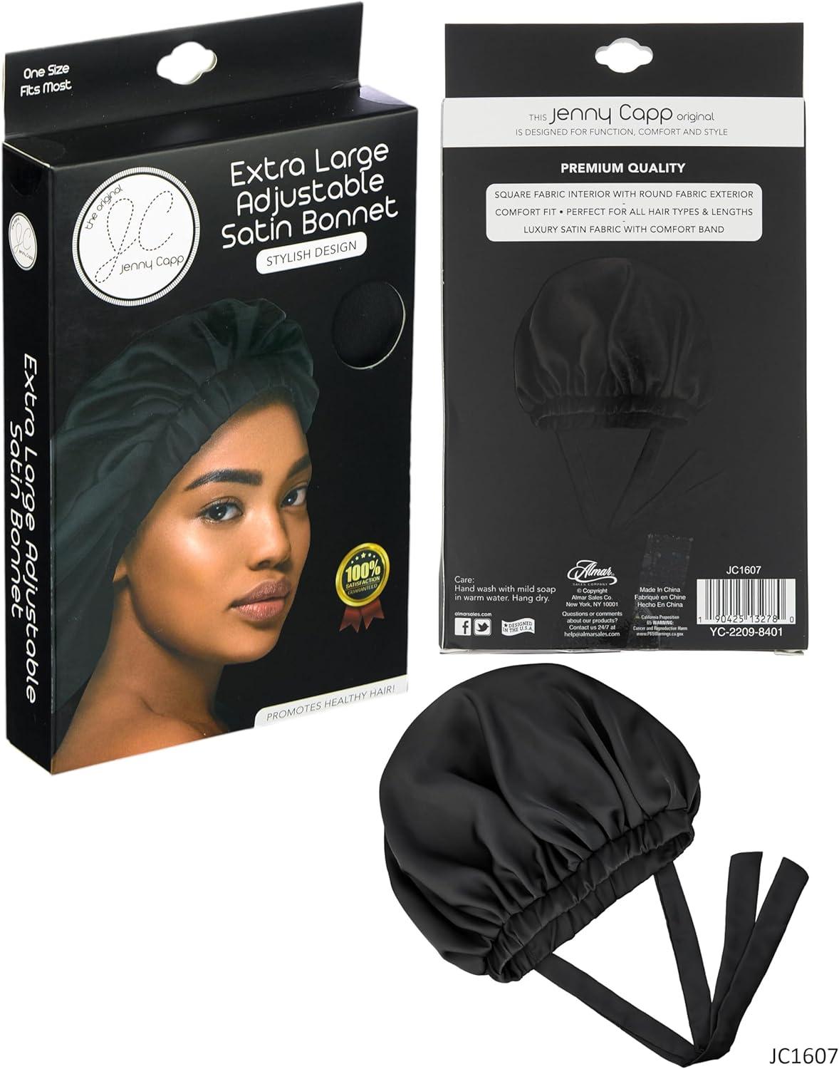 image:imageJenny Capp Extra Large Adjustable Satin Bonnet