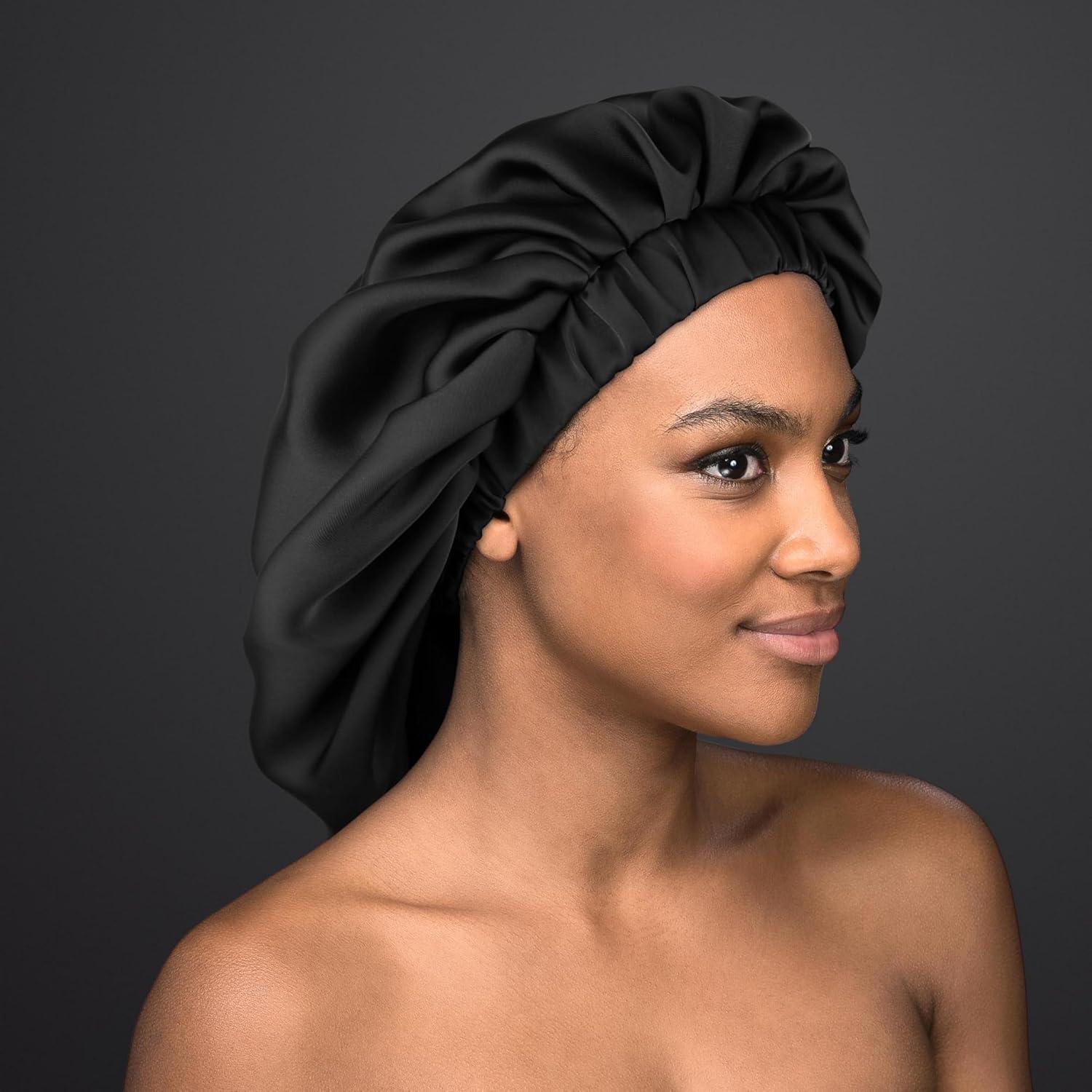 image:imageJenny Capp Extra Large Adjustable Satin Bonnet
