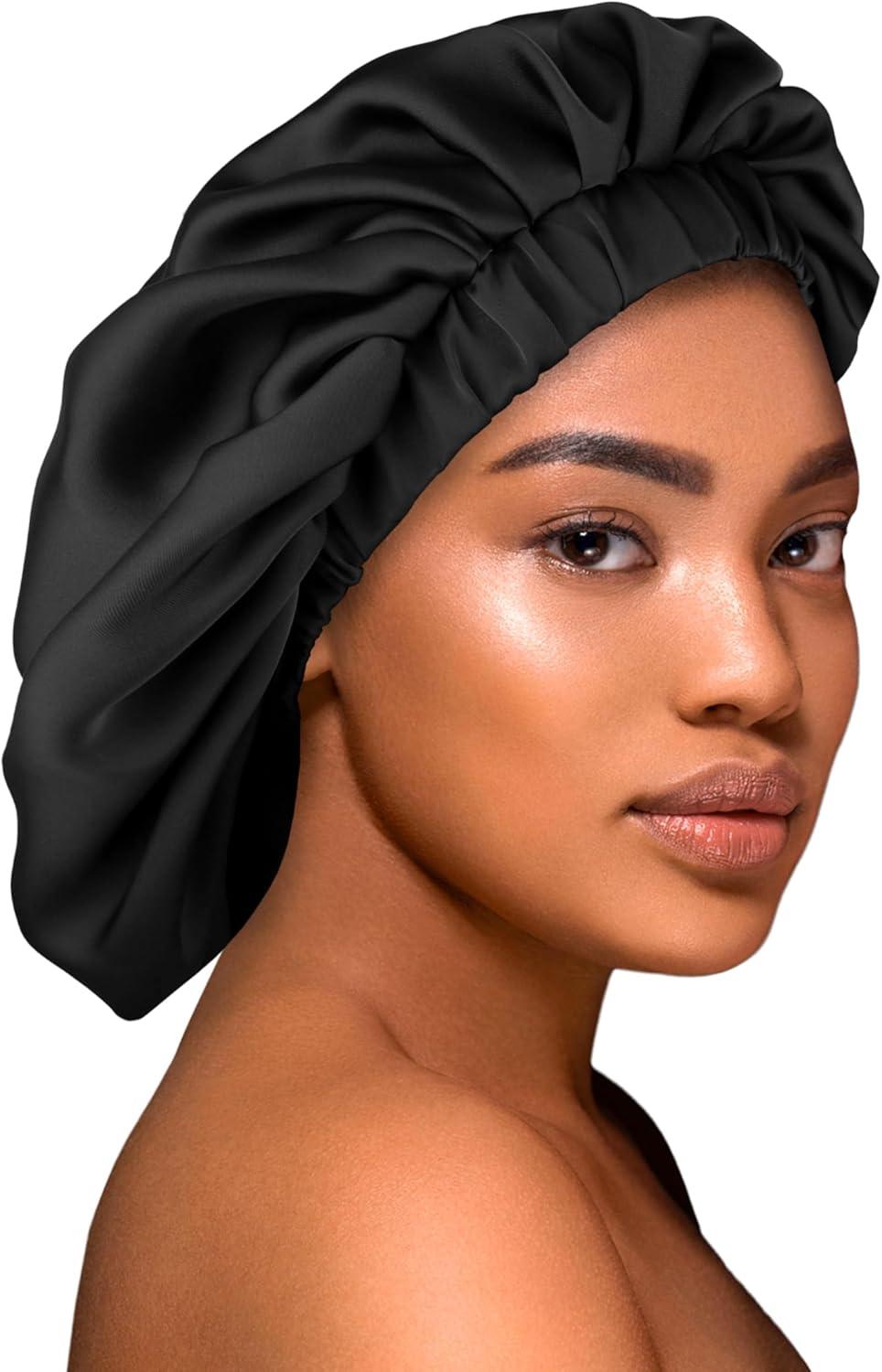image:imageJenny Capp Extra Large Adjustable Satin Bonnet