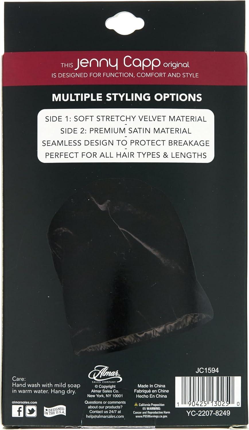 image:imageReversible Sleep Cap Velvet amp Satin Sleep Cap