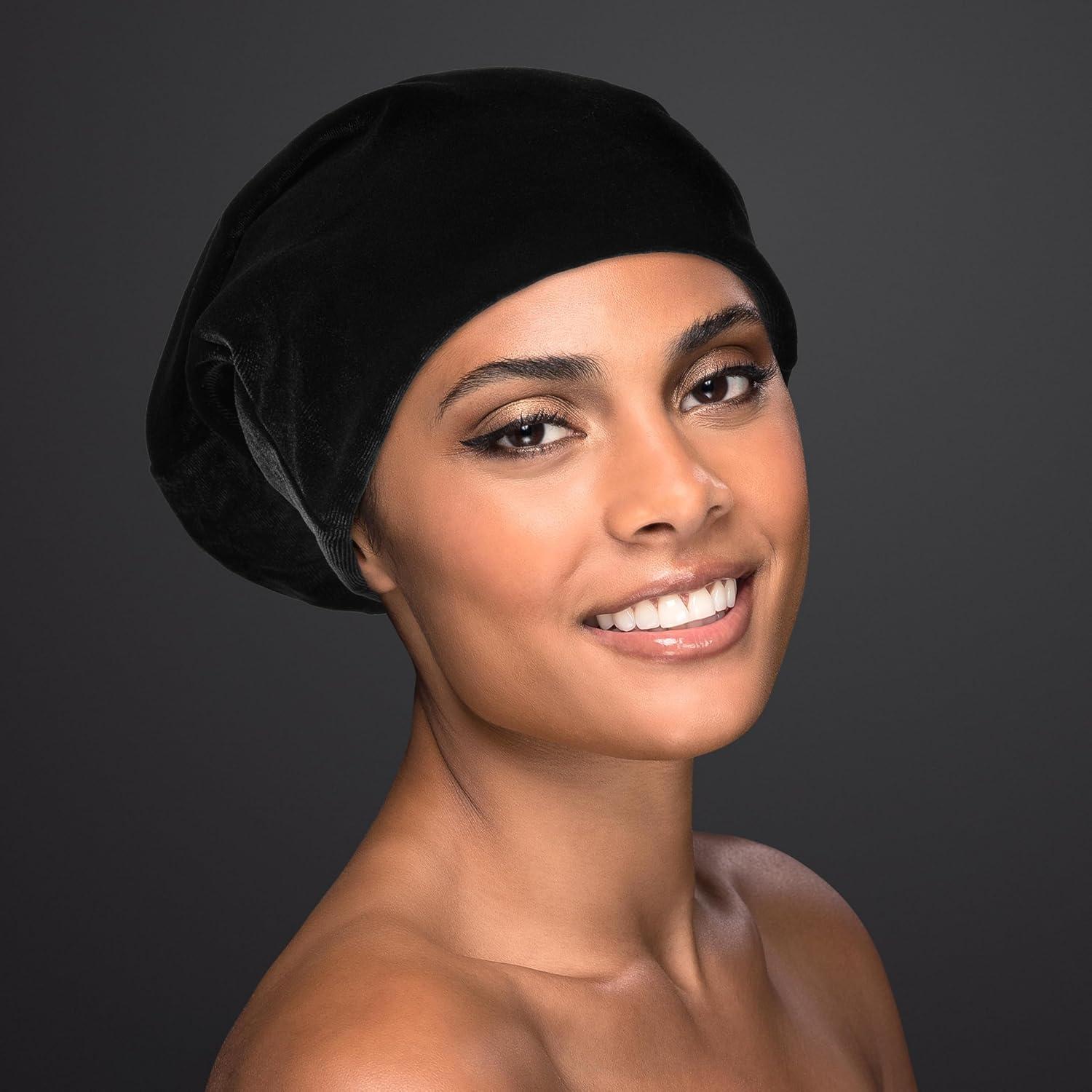 image:imageReversible Sleep Cap Velvet amp Satin Sleep Cap